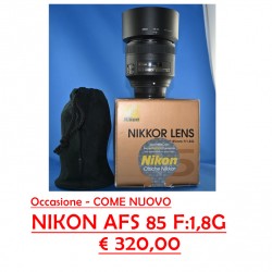 Nikon AFS 85 F:1,8G