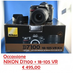 Nikon D7100 + AFS 18-105 VR