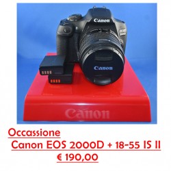 Canon EOS 2000D + EFS 18-55...