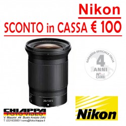 Nikon Z 20 F:1,8 S